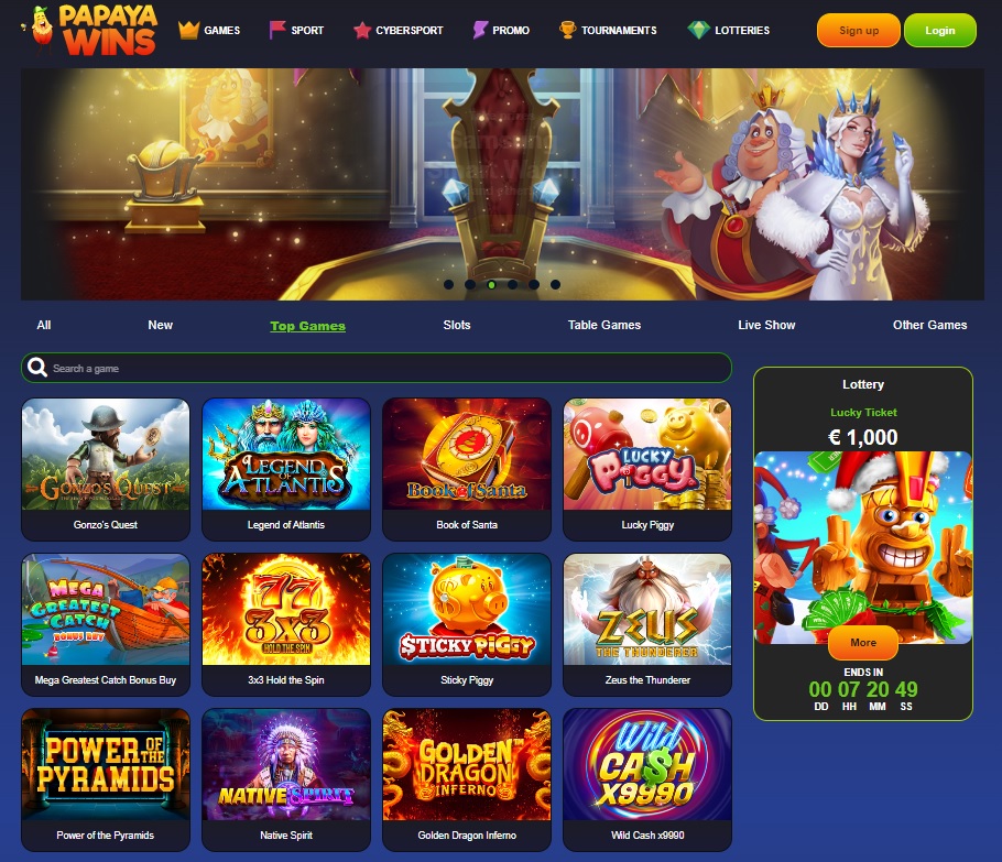 Discover the Thrills of Papaya Wins Casino 7 Discover the Thrills of Papaya Wins Casino 7