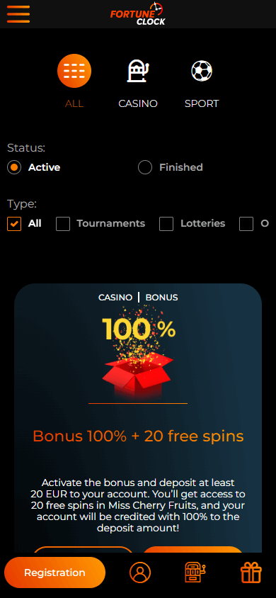Discover Thrills and Wins at Fortune Clock Casino